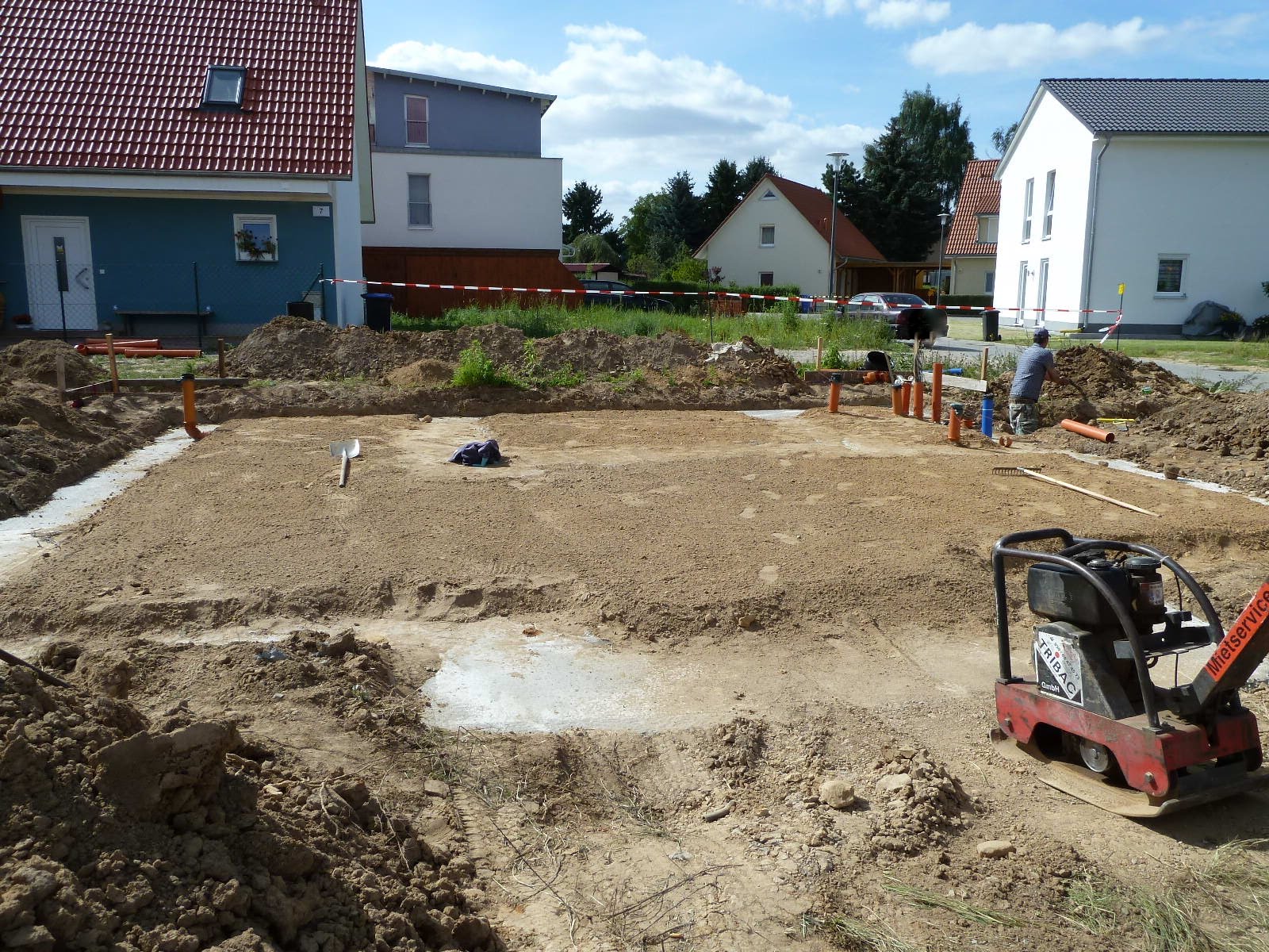 Hausbau von Christian und mit der Firma DEKO Hausbau GmbH