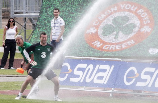 Shay Given springs a leak Shay Given springs a leak