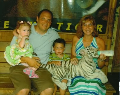 tiger evan beach myrtle hold baby tigers lauren barefoot landing cool even got when