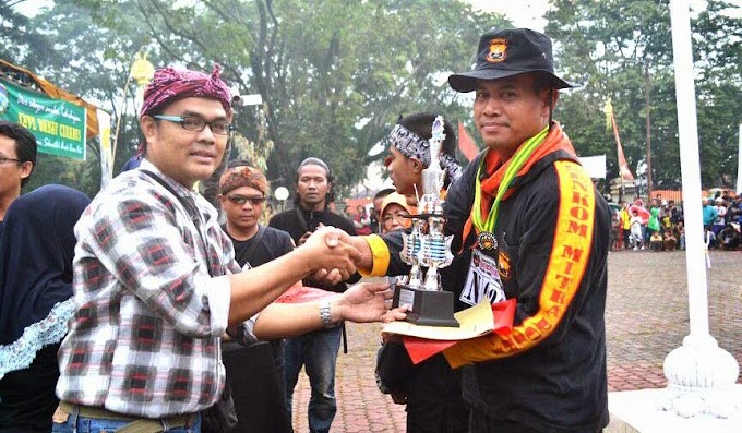 Senkom Bandung Juara Favorit Lintas Alam Nyukcrug