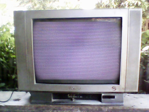 cahaya sejati electronic: Tv WITSUNO gambar blanking