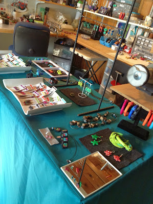 Yikes! jewelry in the studio in Maine