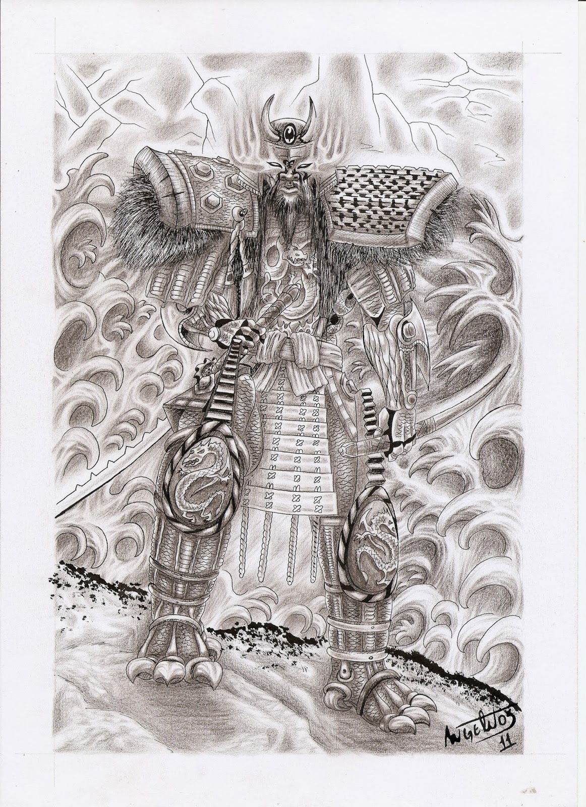 magnata tattoo alguns desenhos de samurai magnata tattoo alguns desenhos de samurai