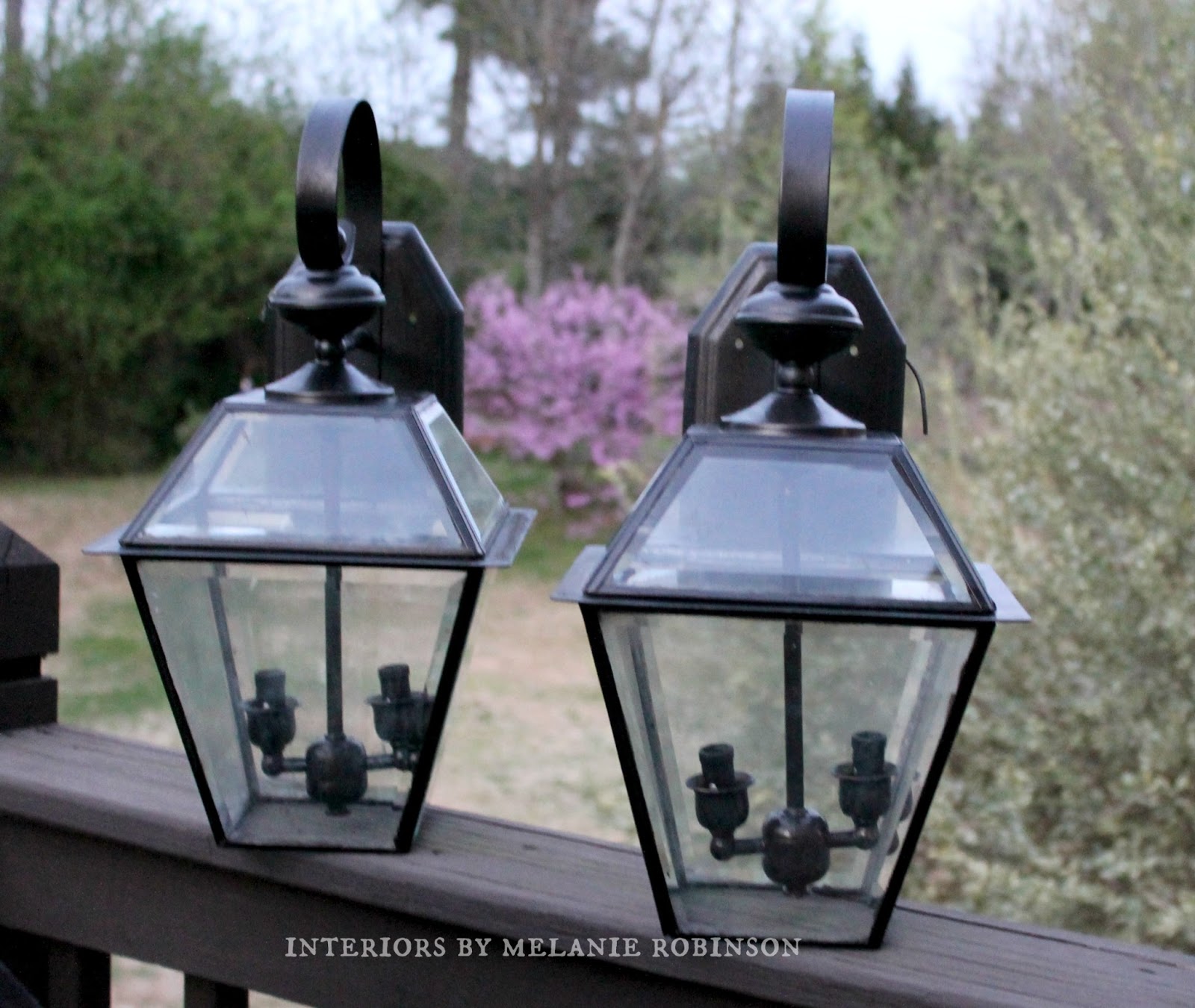Faux Gas Street Lamp Makeover