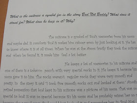 Reading Is Thinking: Bud, Not Buddy projects