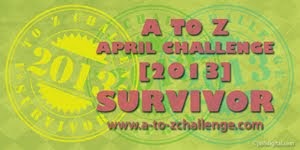 A to Z April Challenge Survivor 2013
