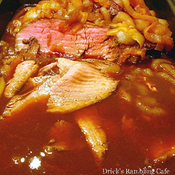 Roast Beef au Jus Drick's Rambling Cafe