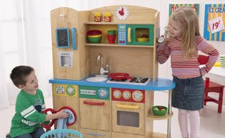 KidKraft offers high-quality, well-engineered wooden toys that spark creative play.