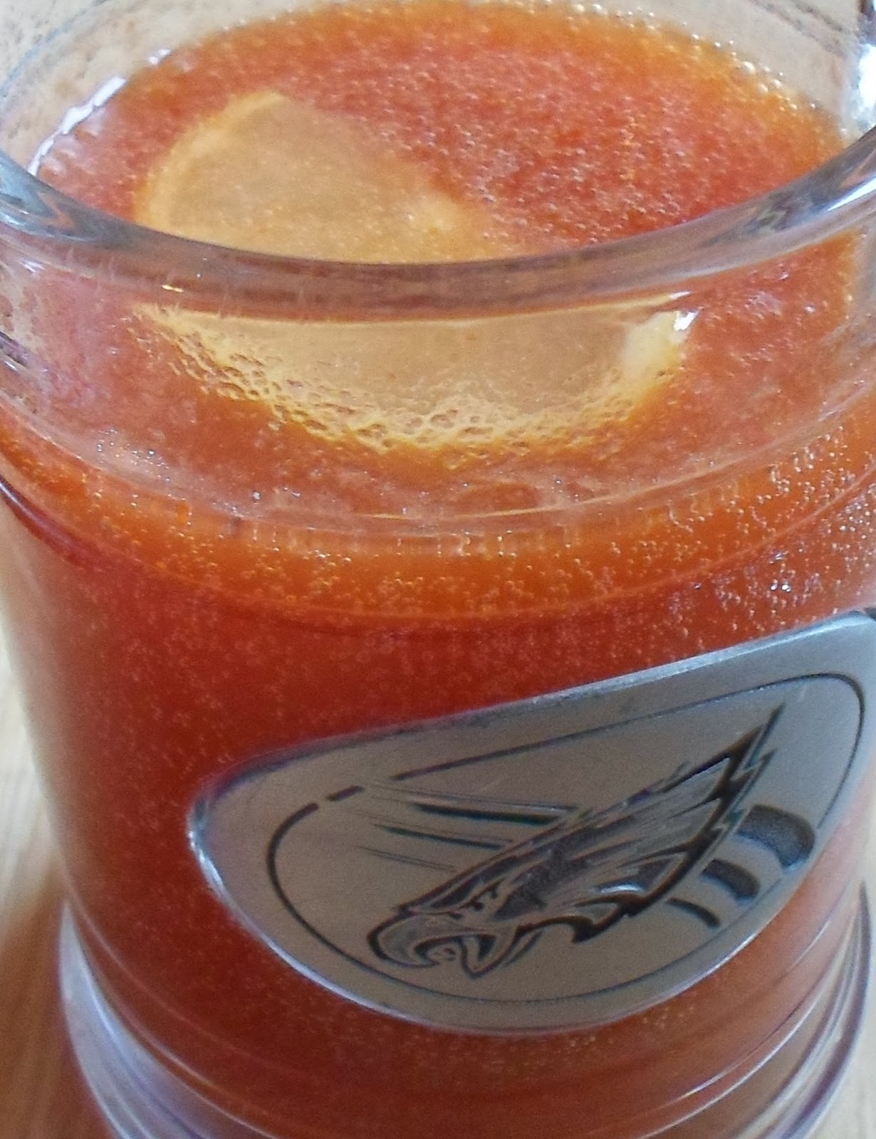 Happier Than A Pig In Mud Red Eye (Beer and Tomato Juice) for Super Bowl Sunday