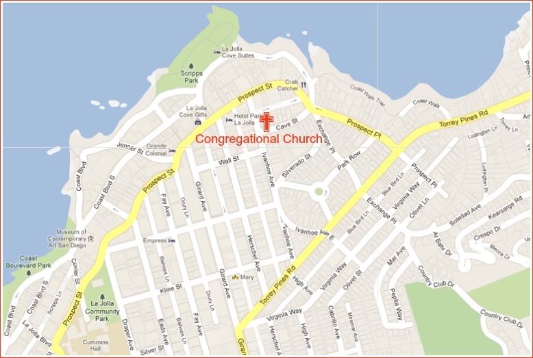 Weddings in La Jolla Directions