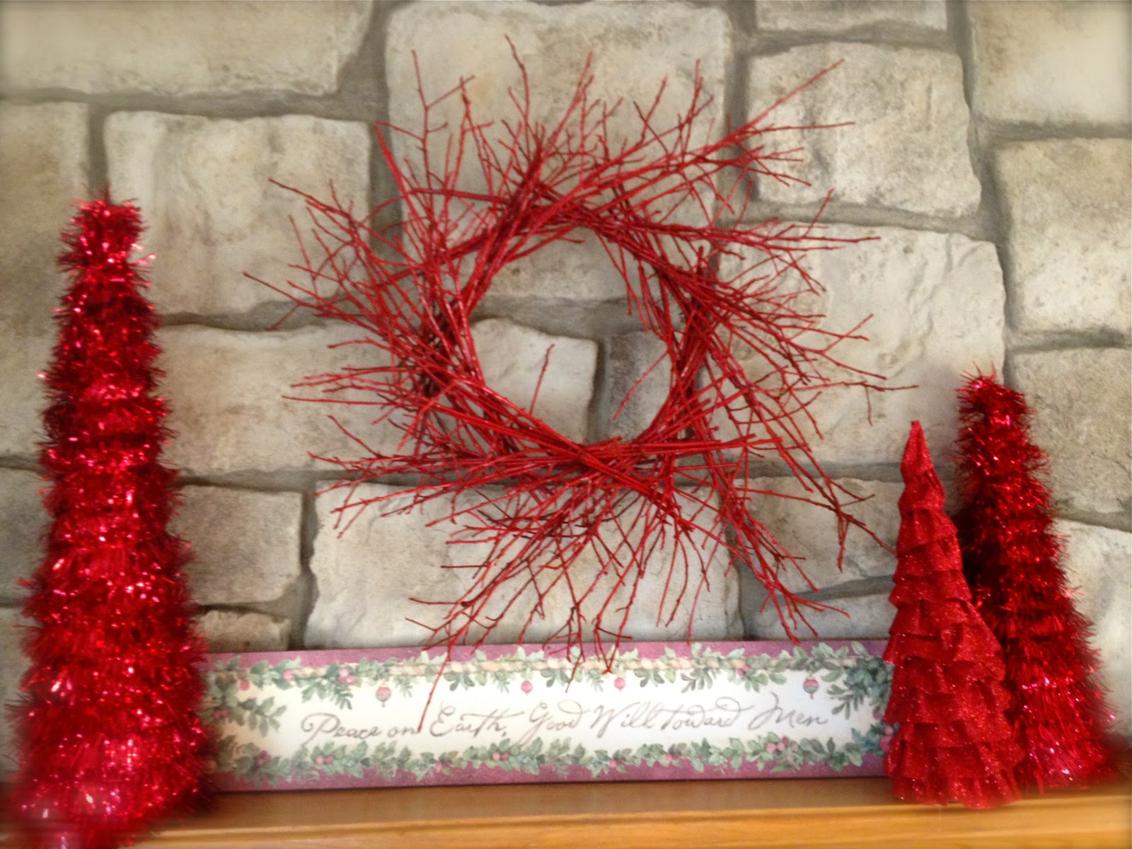 I'll tell you how I made my almost free trees next time....