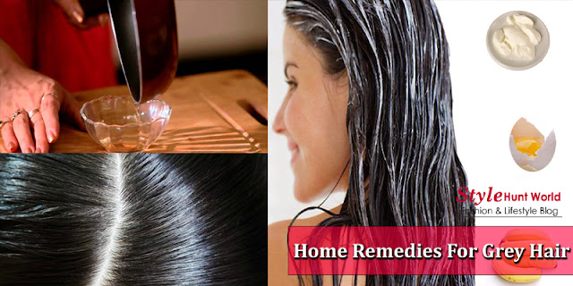 Natural Home Remedies For Grey Hair At Home Natural Homemade