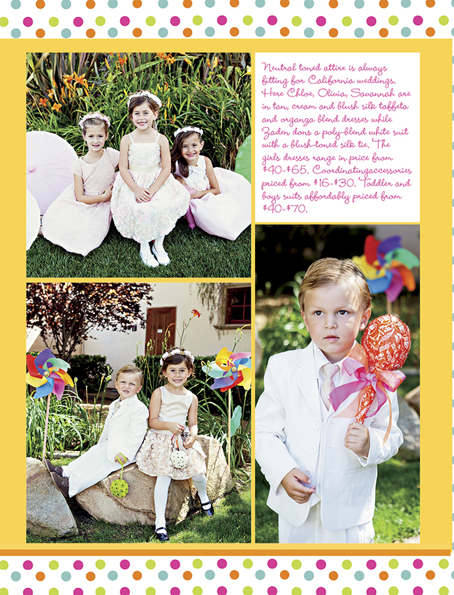 Kids in CandylandPhoto Feature San Diego Style Weddings