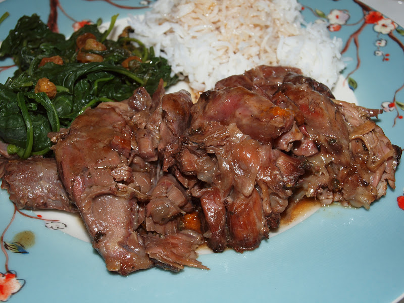 Cook The Hell Out of It! Crock Pot Lamb Shanks with Red Wine Sauce