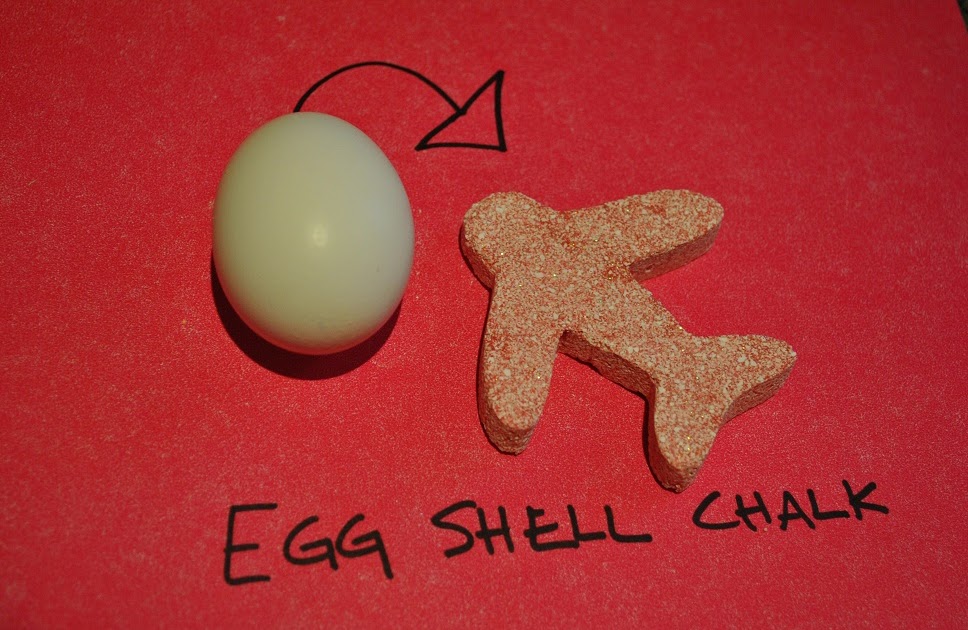 Happy Crafty Kids Egg Shell Sidewalk Chalk