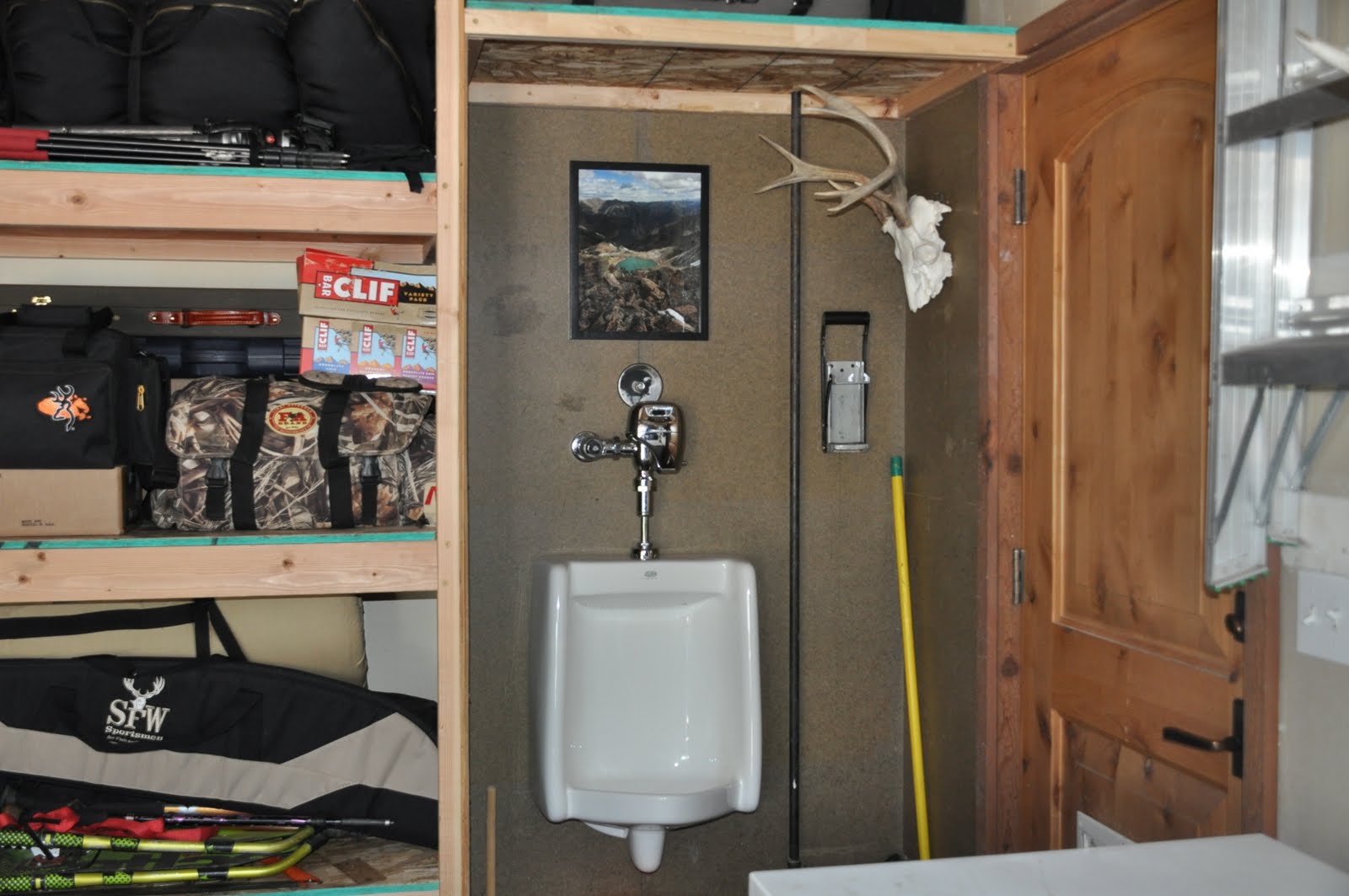 Will have urinal in basement or garage Home projects, Interior