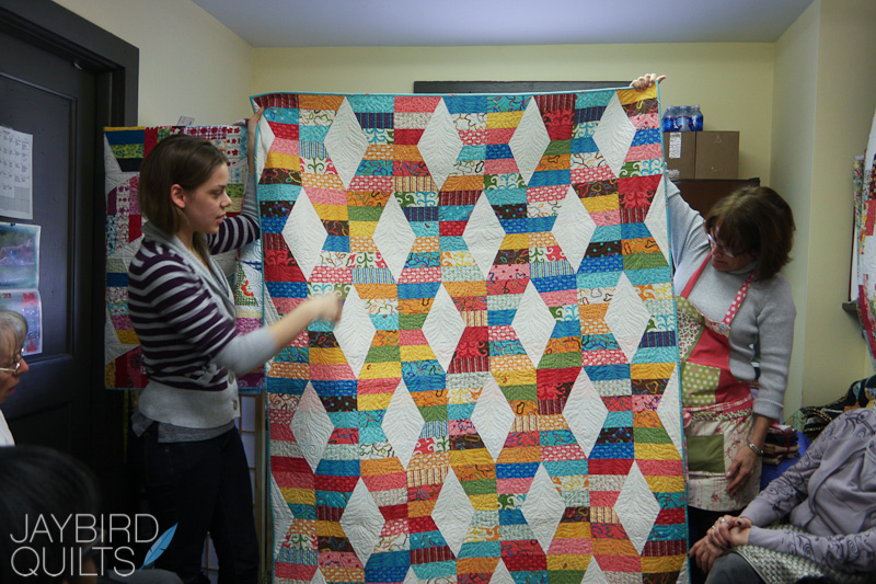 Jaybird Quilts this little birdie is going to market