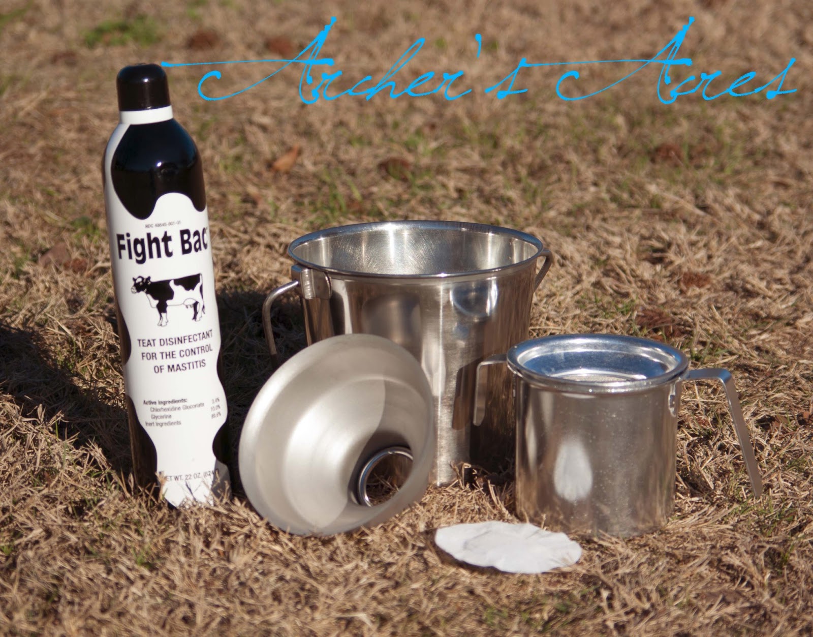 Archer's Acres: Equipment For Milking Your Goats