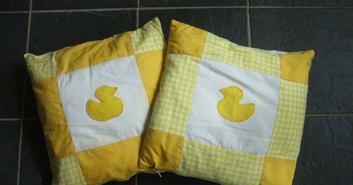 I made it myself! Duck Cushions
