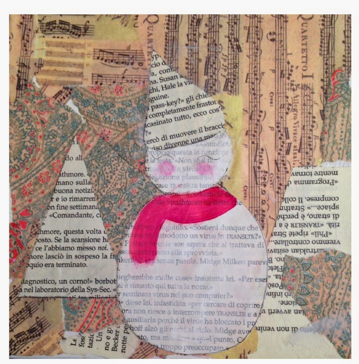 Come Fare Un Quadro Con La Tecnica Mixed Media Tutorial Di Rosa E Turchese Donneinpink Magazine