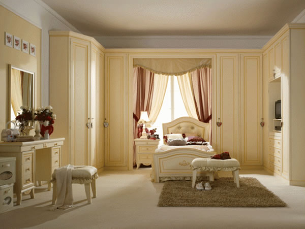 Architecture Homes Classic Bedroom Interior And Furniture