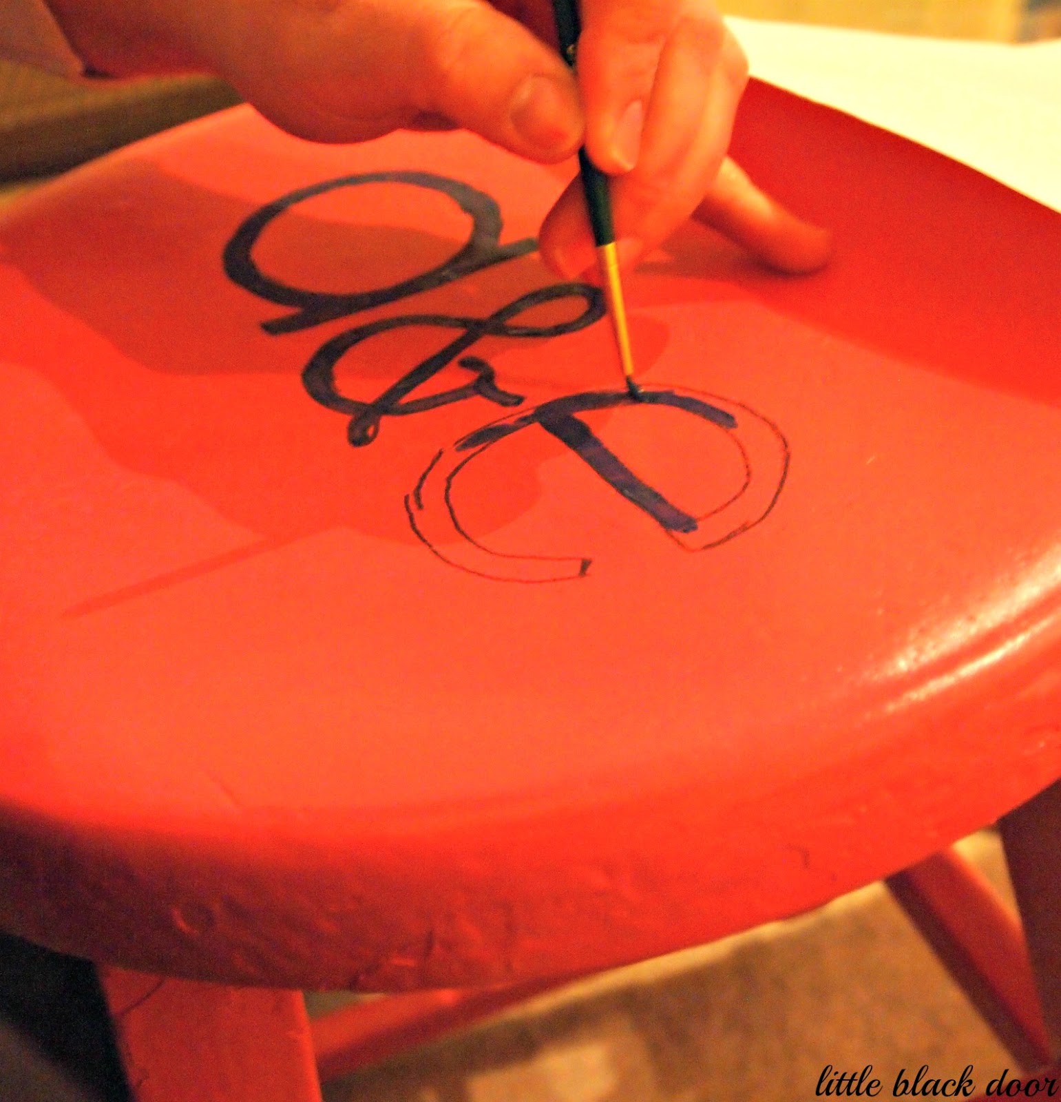 spontaneousxtacy hardcore tube painting a asian theme stool