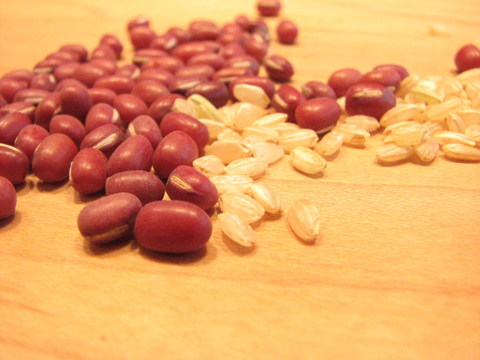 THE VOLUPTUOUS VEGETARIAN Brown Rice and Adzuki Beans Make Friends