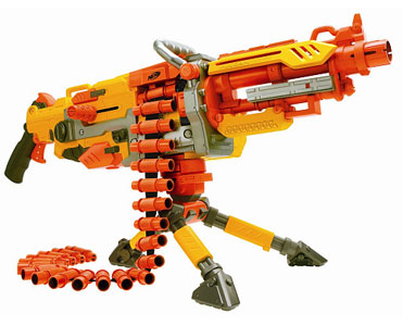 GUERRA DE NERF COM NERF GIGANTE !! 