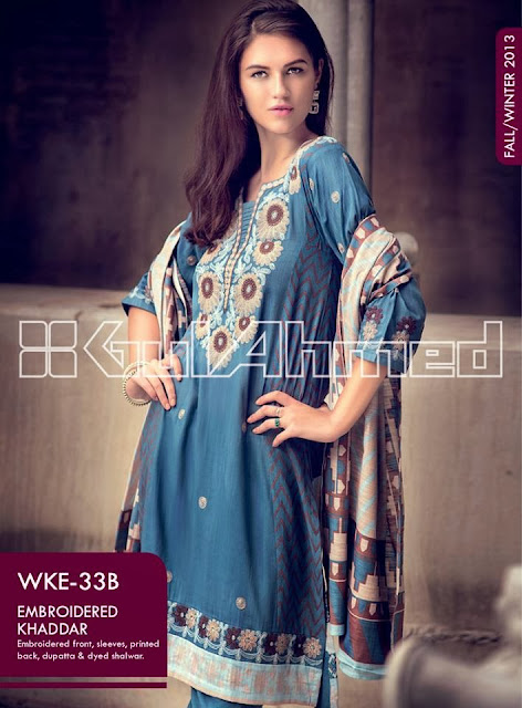 Gul Ahmad For Women2013-2014 | New Winter Fall Dresses 2013-2014 By Gul Ahmad For Women Gul Ahmad For Women2013-2014 | New Winter Fall Dresses 2013-2014 By Gul Ahmad For Women