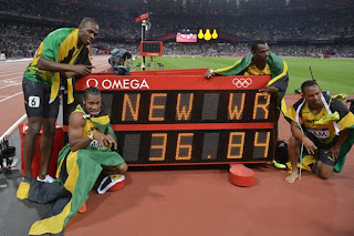 World record breakers at the London 2012 Olympics