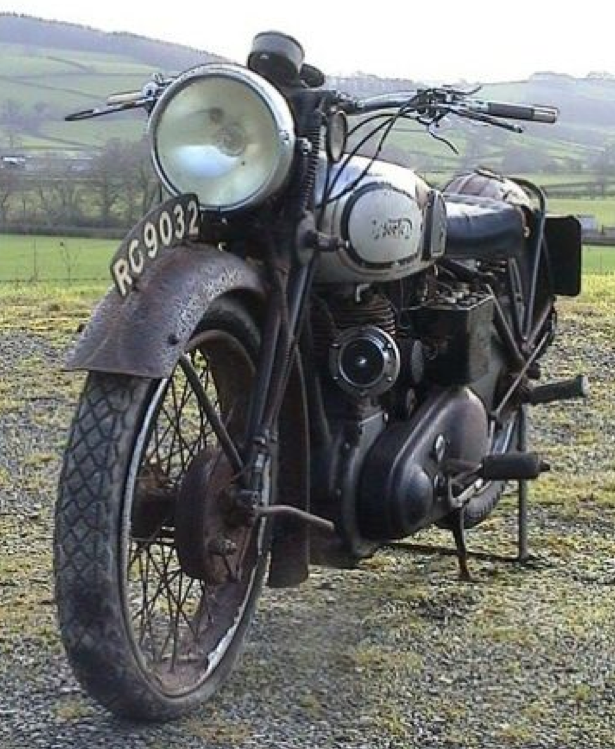 Vintage Norton Motorcycles 1937 Model Big Four Norton