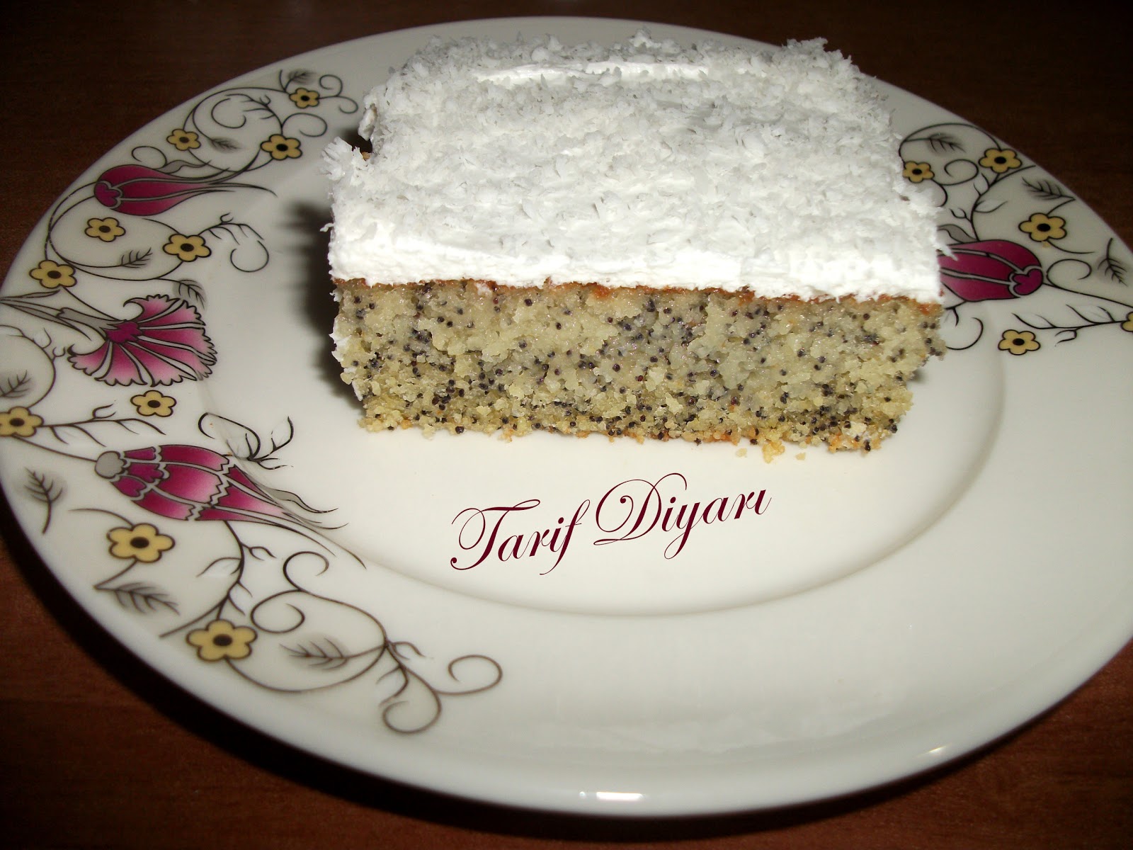 Tarif Diyarı�na Hoşgeldiniz. ÇİLLİ PRENSES (haşhaşlı kek)