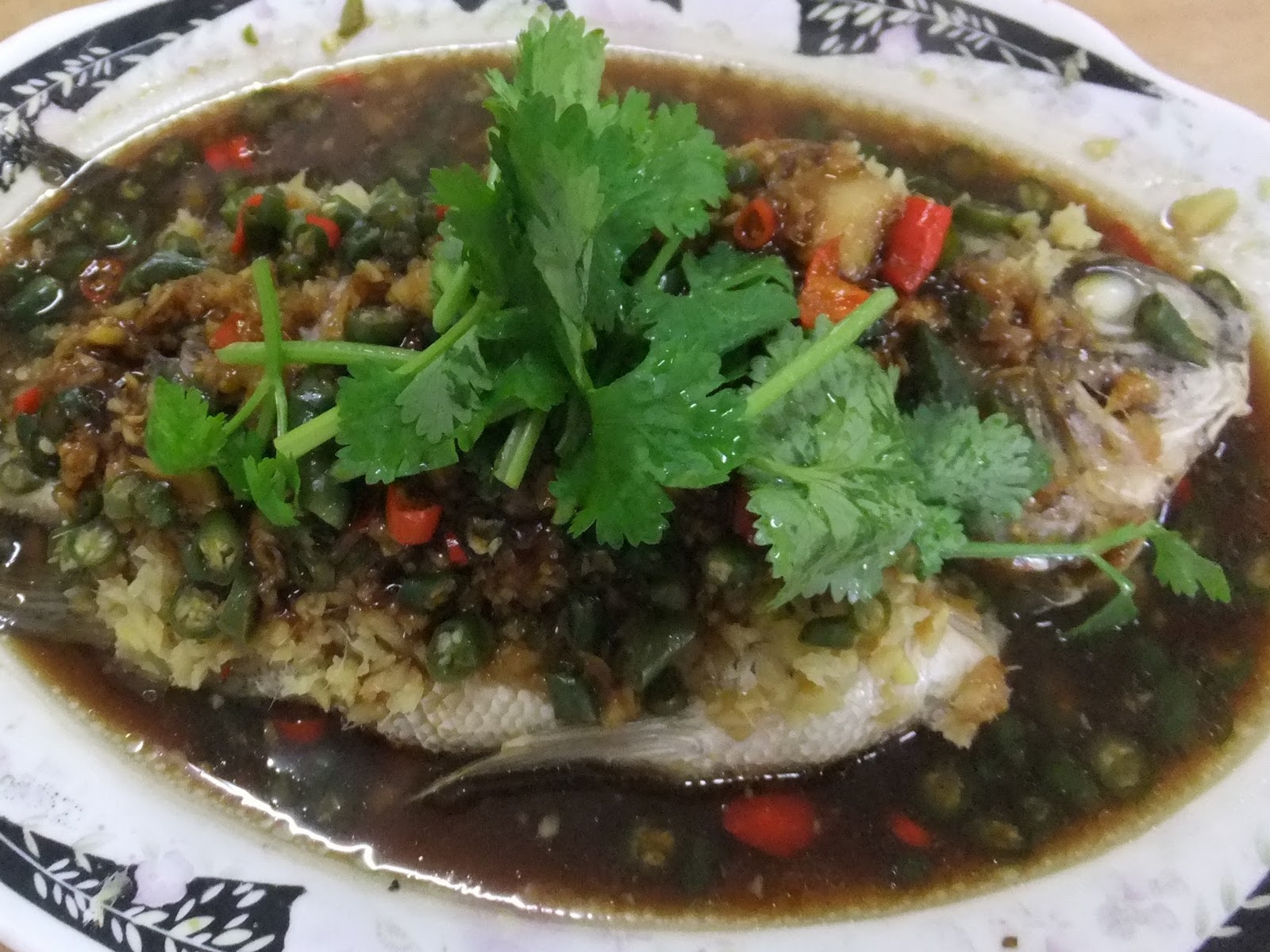 haPpY HaPpY Lan Je Steamed Rawang Tilapia Fish Kota Damansara