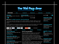 Free Web Proxy Server