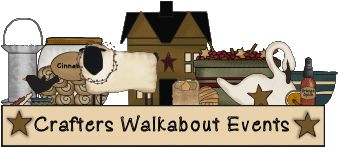 CRAFTERS WALKABOUT EVENTS