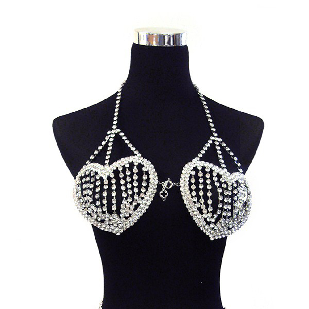 Y18052601 Rhinestone Lingerie,Rhinestone Bra straps,Rhinestone