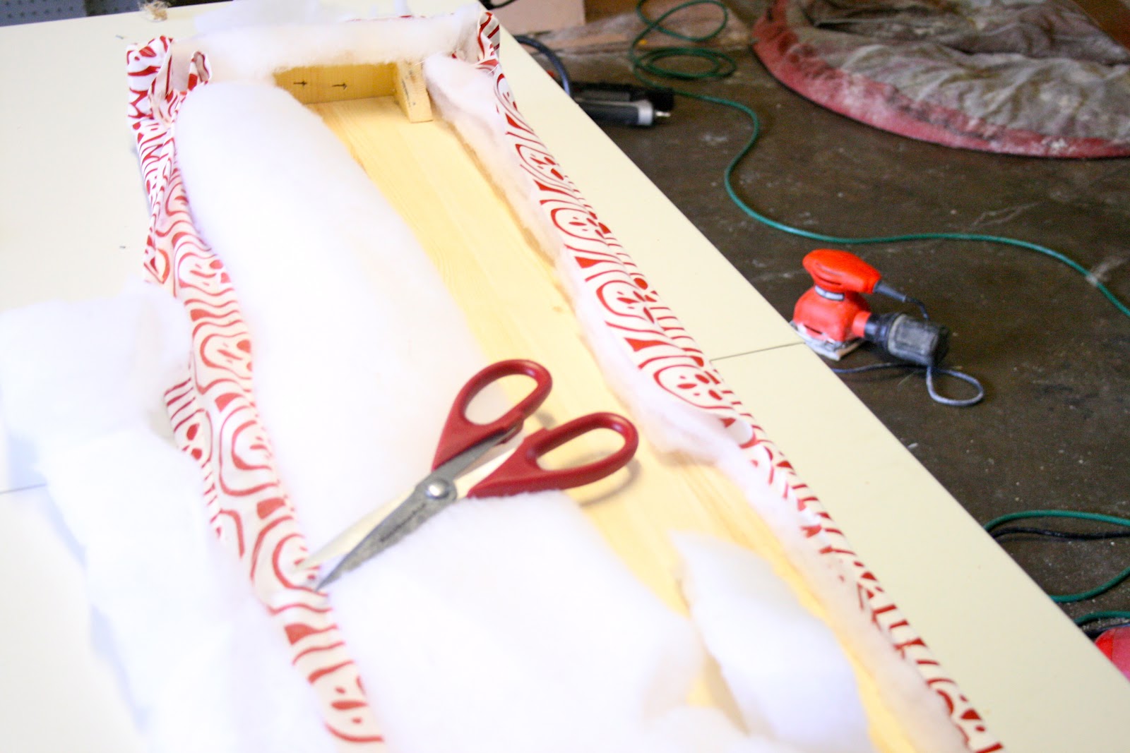 DIY Cornice Board Laundry Room HLL Interiors