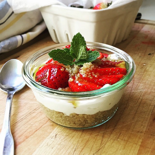 Yogurt Quinoa Parfaits