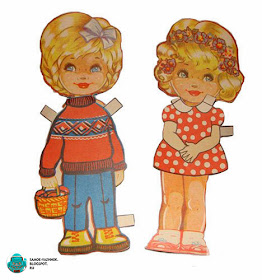 Бумажные куклы СССР советские старые из детства скан версия для печати распечатать скачать