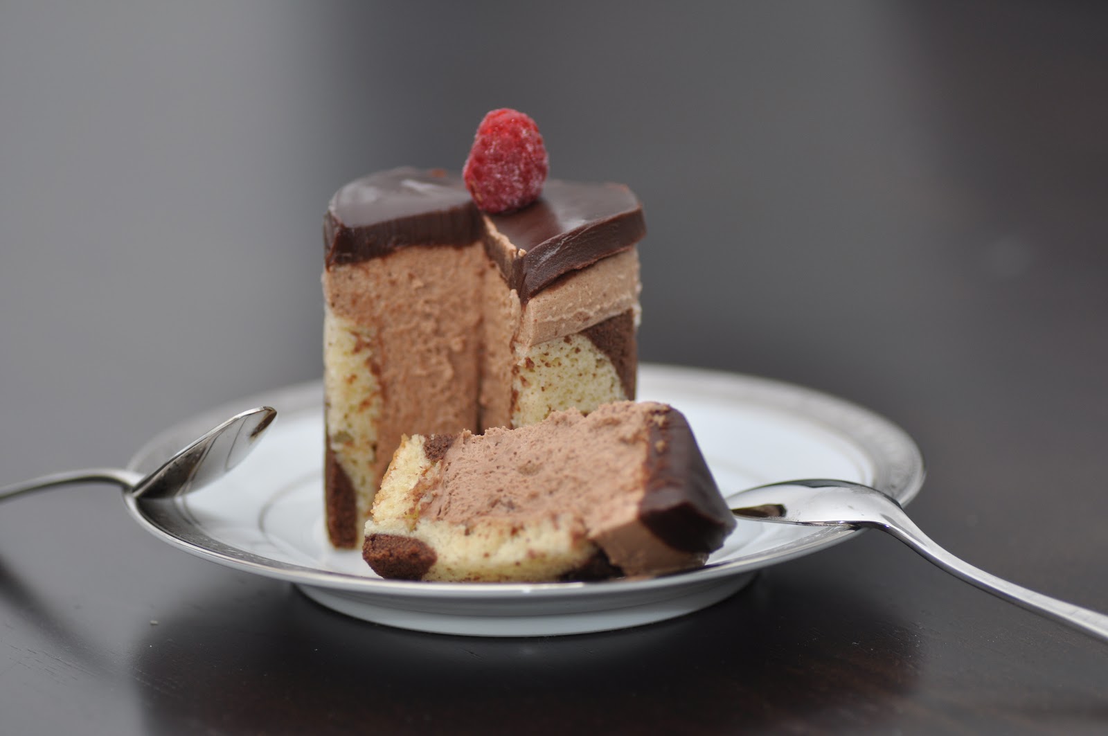 Sweet Pea Creations Chocolate Joconde Imprime Cake