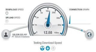 cara tes kecepatan internet
