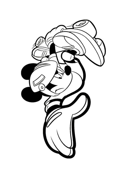 imagens mickey mouse praticando esporte pintar Desenhos Para Colori mickey mouse praticando esporte desenhar