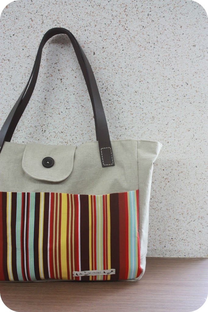 Ipanema Beach Bag tutorial by Heidi Staples of Fabric Mutt for Birch ...
