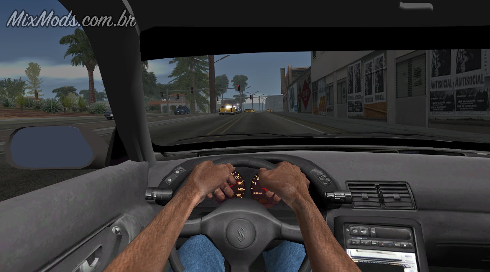 Como Adicionar Câmera Dentro do Veículo No GTA San Andreas 