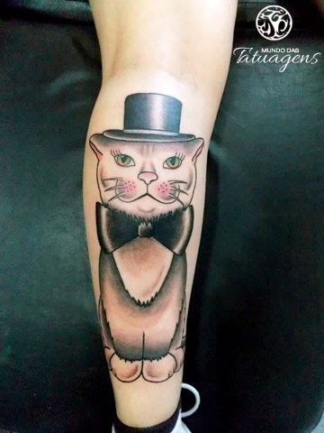 Ideias de Tatuagens de Gato Dicas de Tatuagens de Gato