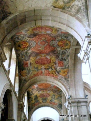 Pinturas de Nicolau Nasoni en los techos de la Catedral Pinturas Nicolau Nasoni Se Lamego