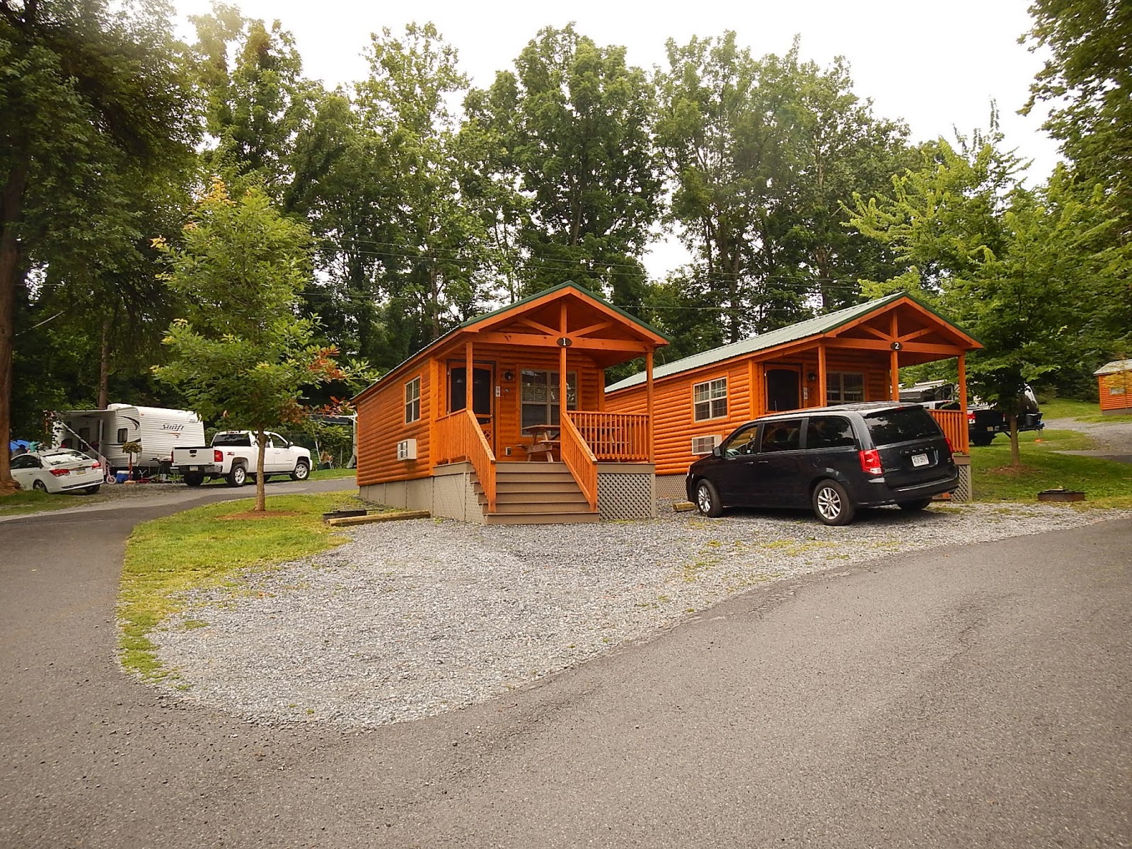 Family of Four on Tour Campground Review Hersheypark Camping Resort