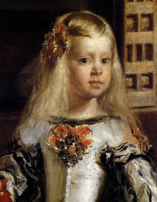 Velazquez Diego Las Meninas or The Family of Philip IV detail 1656 57 V
