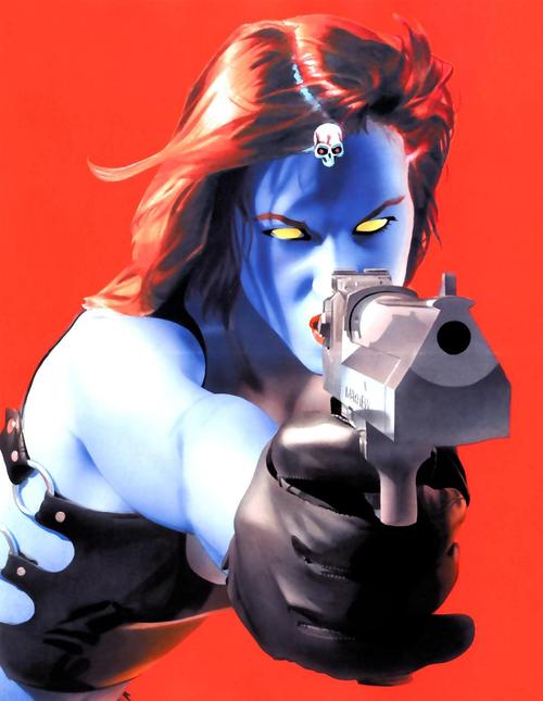 Mystique Character Review (with gun) Mystique Character Review (with gun)