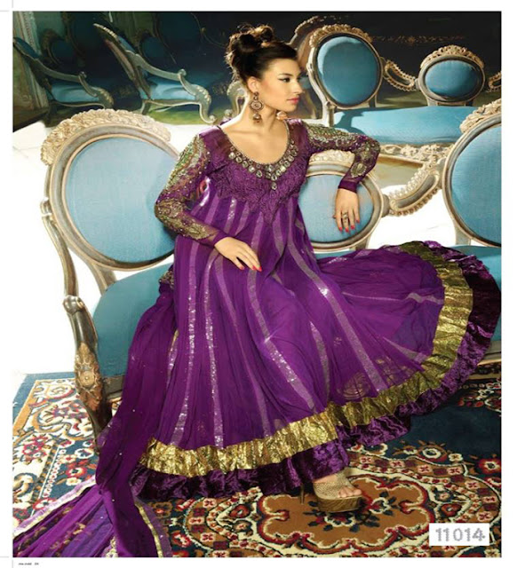 Latest Indian Anarkali Suits Collection 2013
